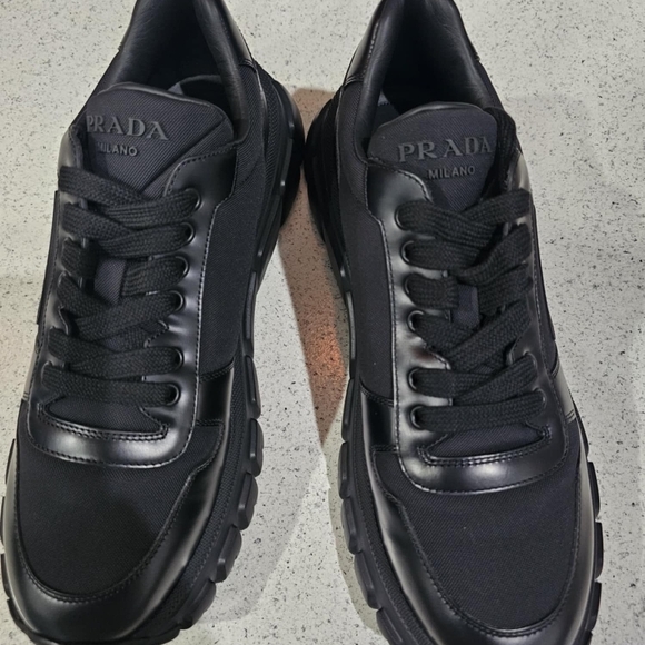 Prada Men's Black Sneakers - Picture 2 of 15